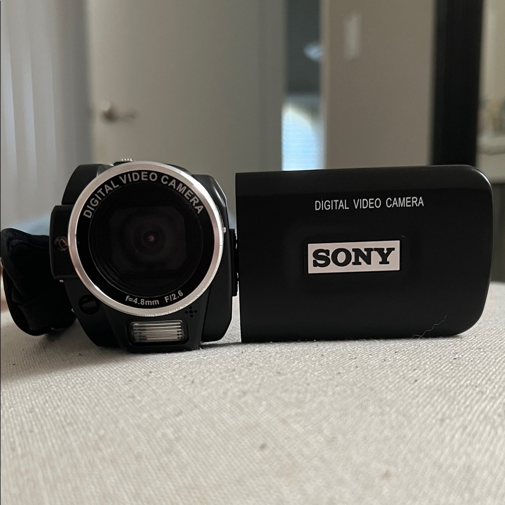 Sony Black and Silver Digital Video Camera